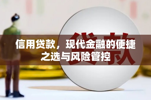 唐县信用贷款，现代金融的便捷之选与风险管控