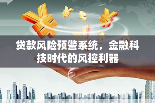 唐县贷款风险预警系统，金融科技时代的风控利器