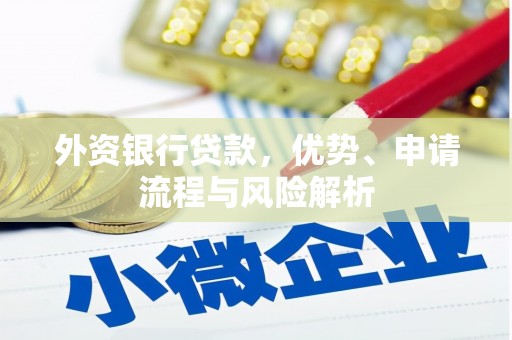 唐县外资银行贷款，优势、申请流程与风险解析