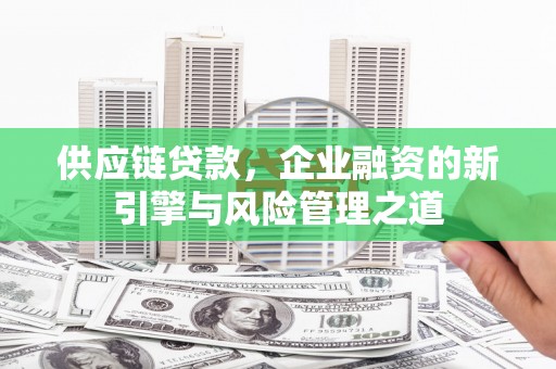 唐县供应链贷款，企业融资的新引擎与风险管理之道
