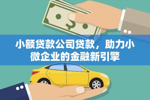 唐县小额贷款公司贷款，助力小微企业的金融新引擎
