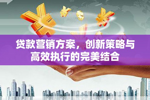 唐县贷款营销方案，创新策略与高效执行的完美结合