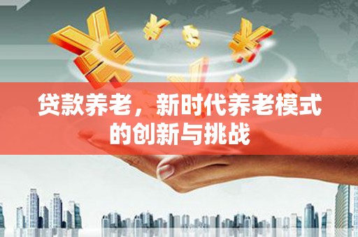 唐县贷款养老，新时代养老模式的创新与挑战