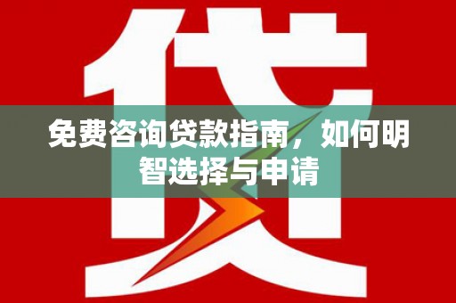 唐县免费咨询贷款指南，如何明智选择与申请