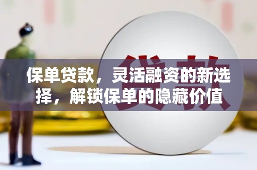 唐县保单贷款，灵活融资的新选择，解锁保单的隐藏价值