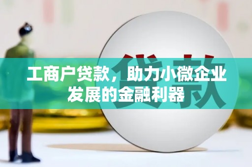 唐县工商户贷款，助力小微企业发展的金融利器