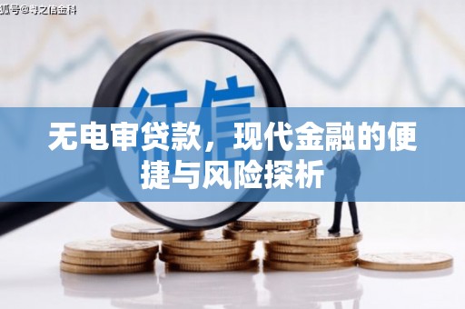 唐县无电审贷款，现代金融的便捷与风险探析