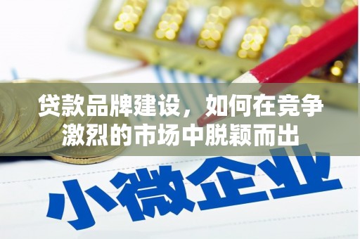 唐县贷款品牌建设，如何在竞争激烈的市场中脱颖而出