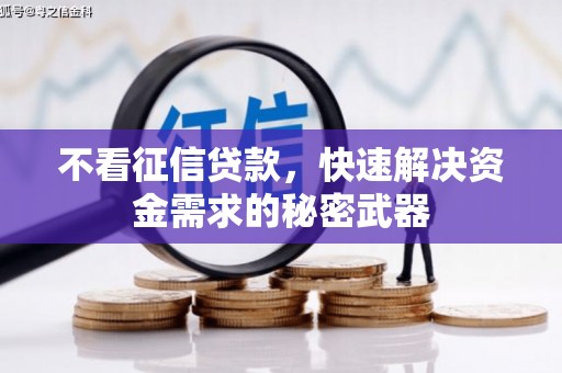 唐县不看征信贷款，快速解决资金需求的秘密武器