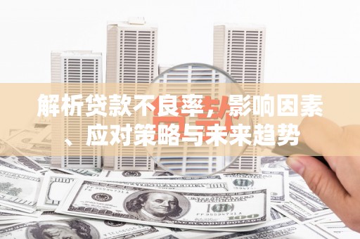唐县解析贷款不良率，影响因素、应对策略与未来趋势