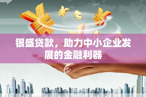 唐县银盛贷款，助力中小企业发展的金融利器