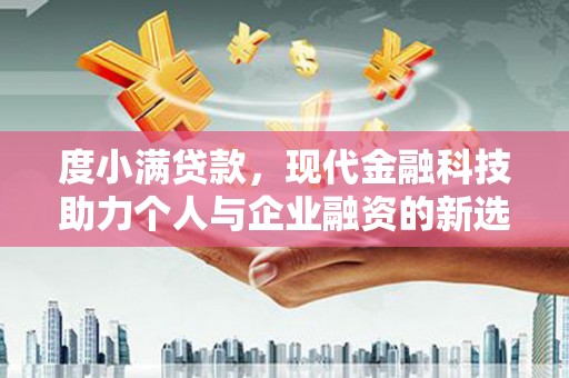 唐县度小满贷款，现代金融科技助力个人与企业融资的新选择