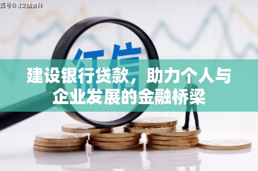 唐县建设银行贷款，助力个人与企业发展的金融桥梁