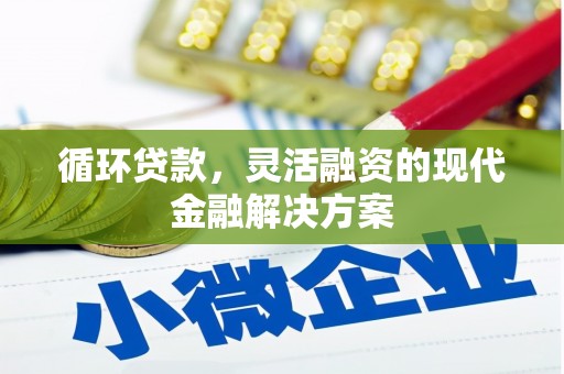 唐县循环贷款，灵活融资的现代金融解决方案