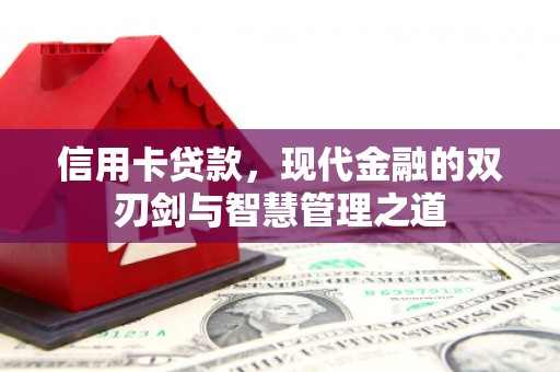 唐县信用卡贷款，现代金融的双刃剑与智慧管理之道