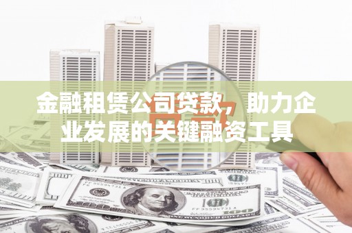 唐县金融租赁公司贷款，助力企业发展的关键融资工具