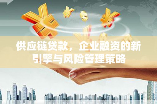 唐县供应链贷款，企业融资的新引擎与风险管理策略