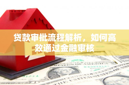 唐县贷款审批流程解析，如何高效通过金融审核