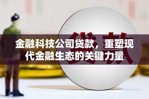 唐县金融科技公司贷款，重塑现代金融生态的关键力量