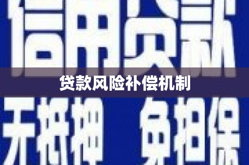 唐县贷款风险补偿机制