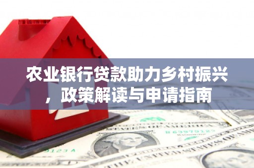唐县农业银行贷款助力乡村振兴，政策解读与申请指南