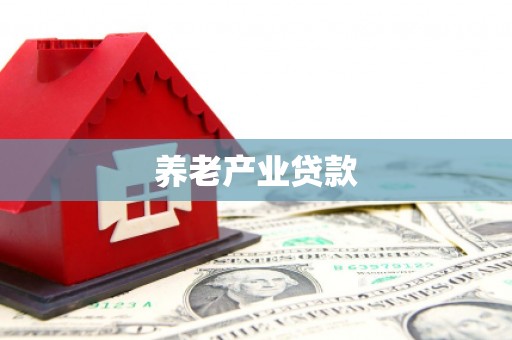 唐县养老产业贷款