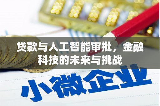 唐县贷款与人工智能审批，金融科技的未来与挑战