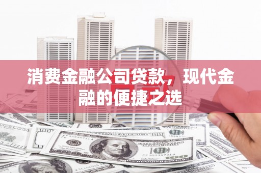 唐县消费金融公司贷款，现代金融的便捷之选