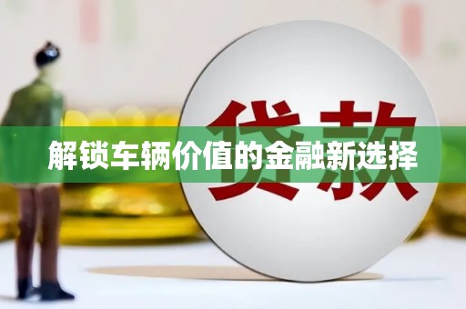 唐县解锁车辆价值的金融新选择