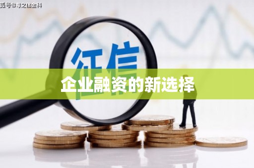 唐县企业融资的新选择